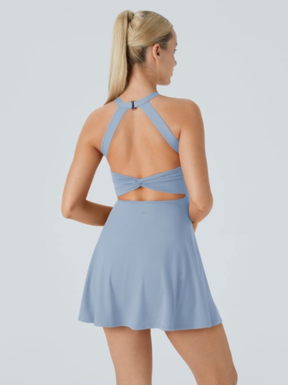 Halara Cinderella Blue Tennis Dress L *NEW* - Picture 2 of 10